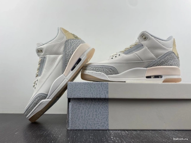 One Kick Jordan 3 Craft Air Ivory FJ9479-100 0803